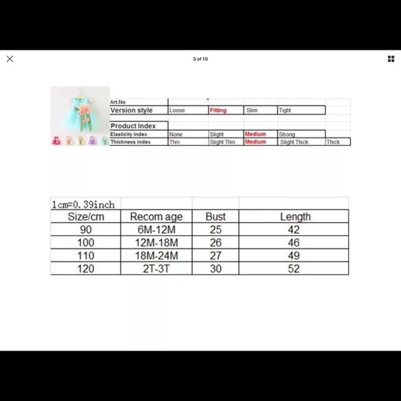 NWT Beautiful little girls dress 👗 - Picture 4 of 8